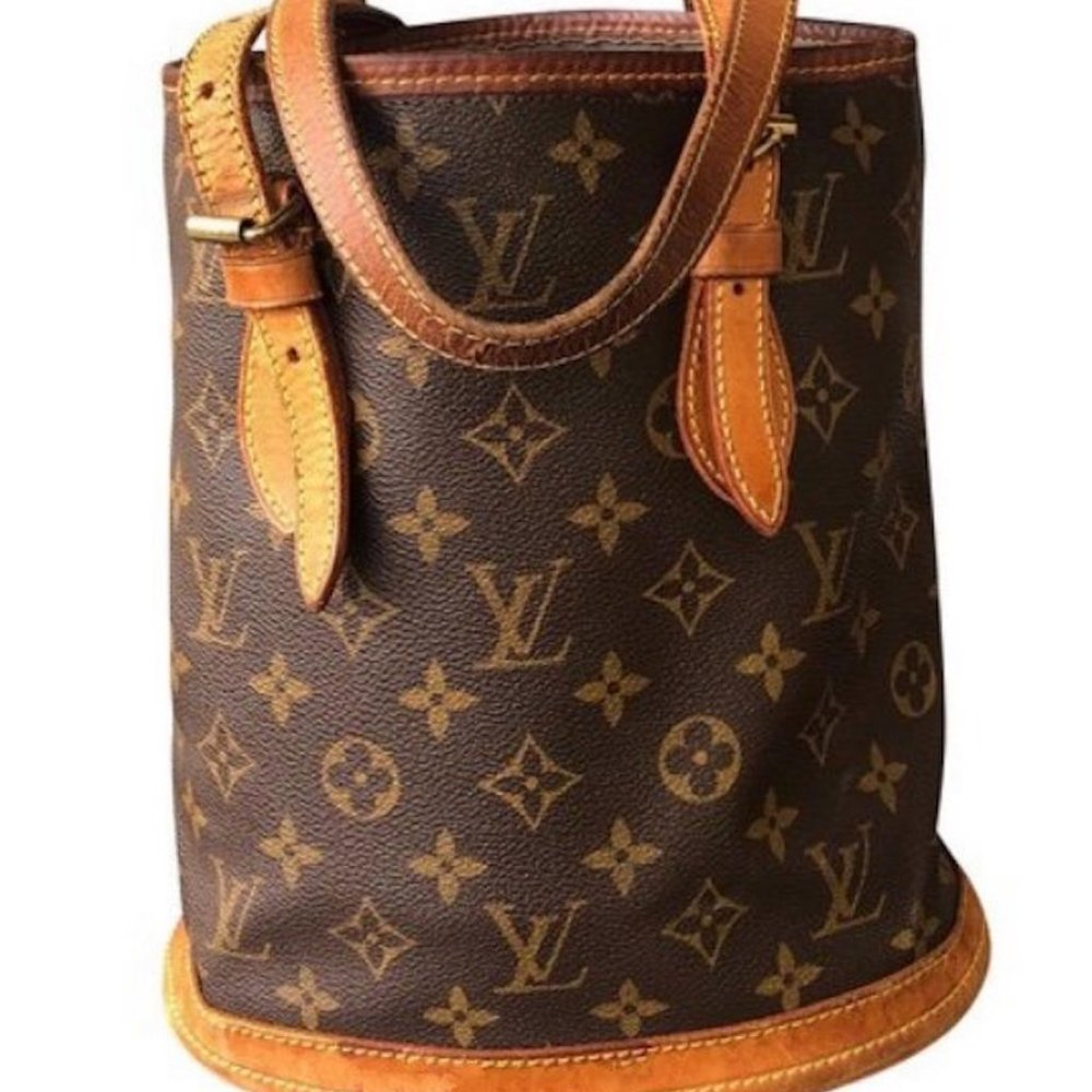 LOUIS VUITTON LV MONOGRAM PETIT BUCKET SHOULDER HA